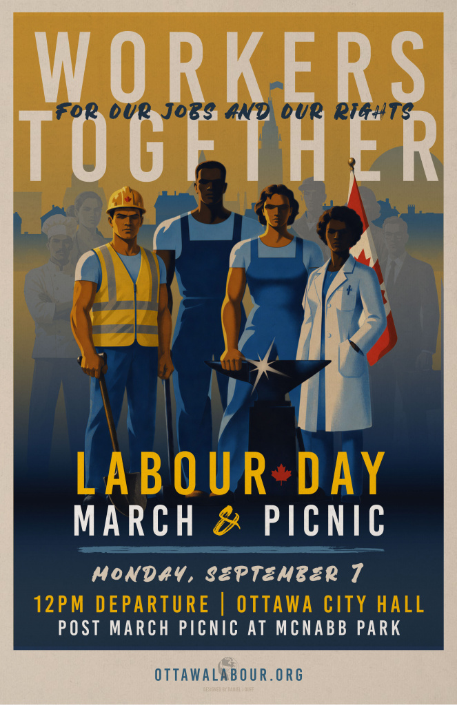 Labour Day March and Picnic on Monday, September 7th, 2026. 