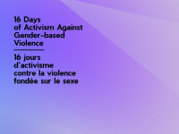 16 Days of Activism Against Gender-Based Violence (GBV)
