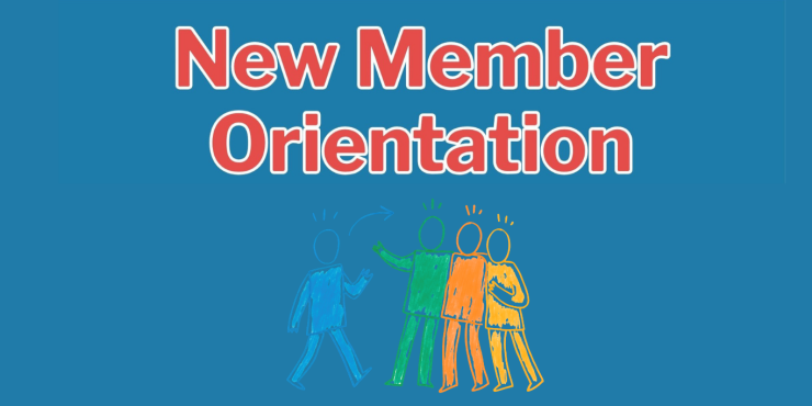 New Member Orientation -Tuesday 29th September 2026